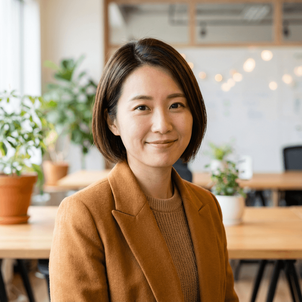 Amanda Foster, field marketing coordinator in her mid 30s